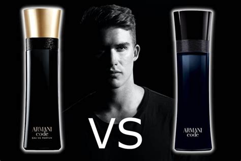 armani code edp vs parfum